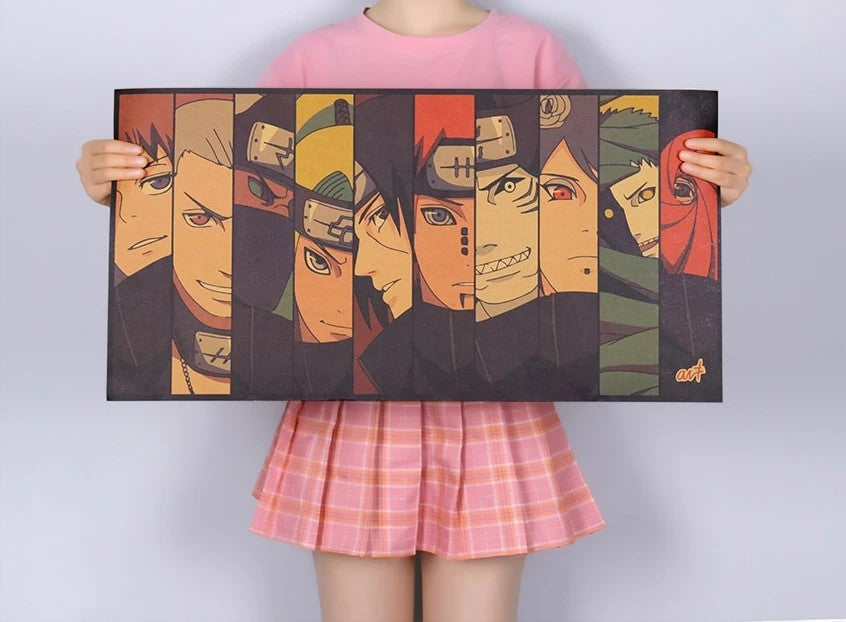 Naruto Akatsuki Print